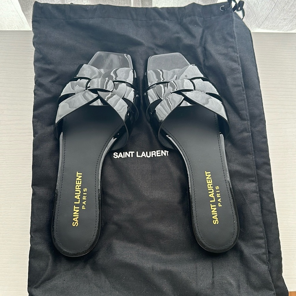 Saint Laurent Tribute Sandals